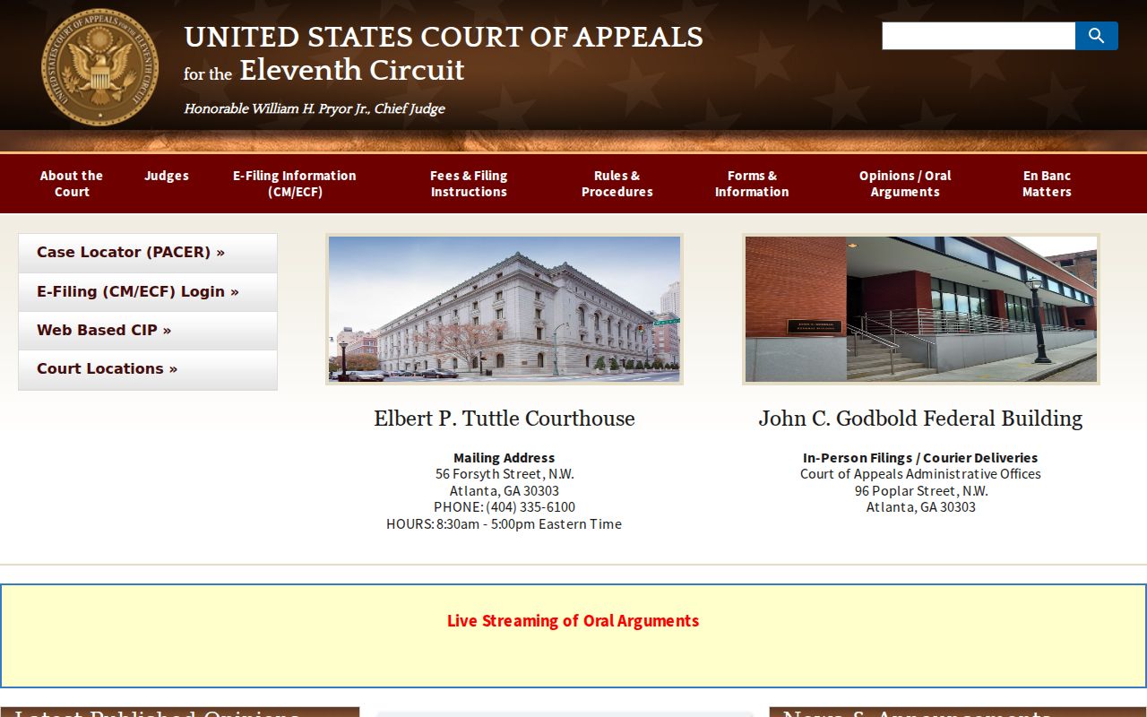 Crenshaw County arrest records and federal charge appeals Eleventh Circuit