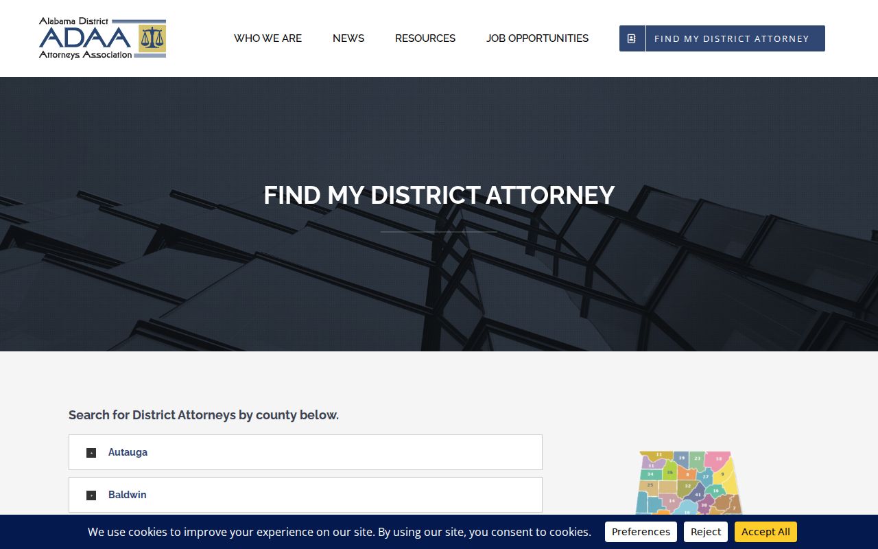 Crenshaw County criminal court records district attorney lookup