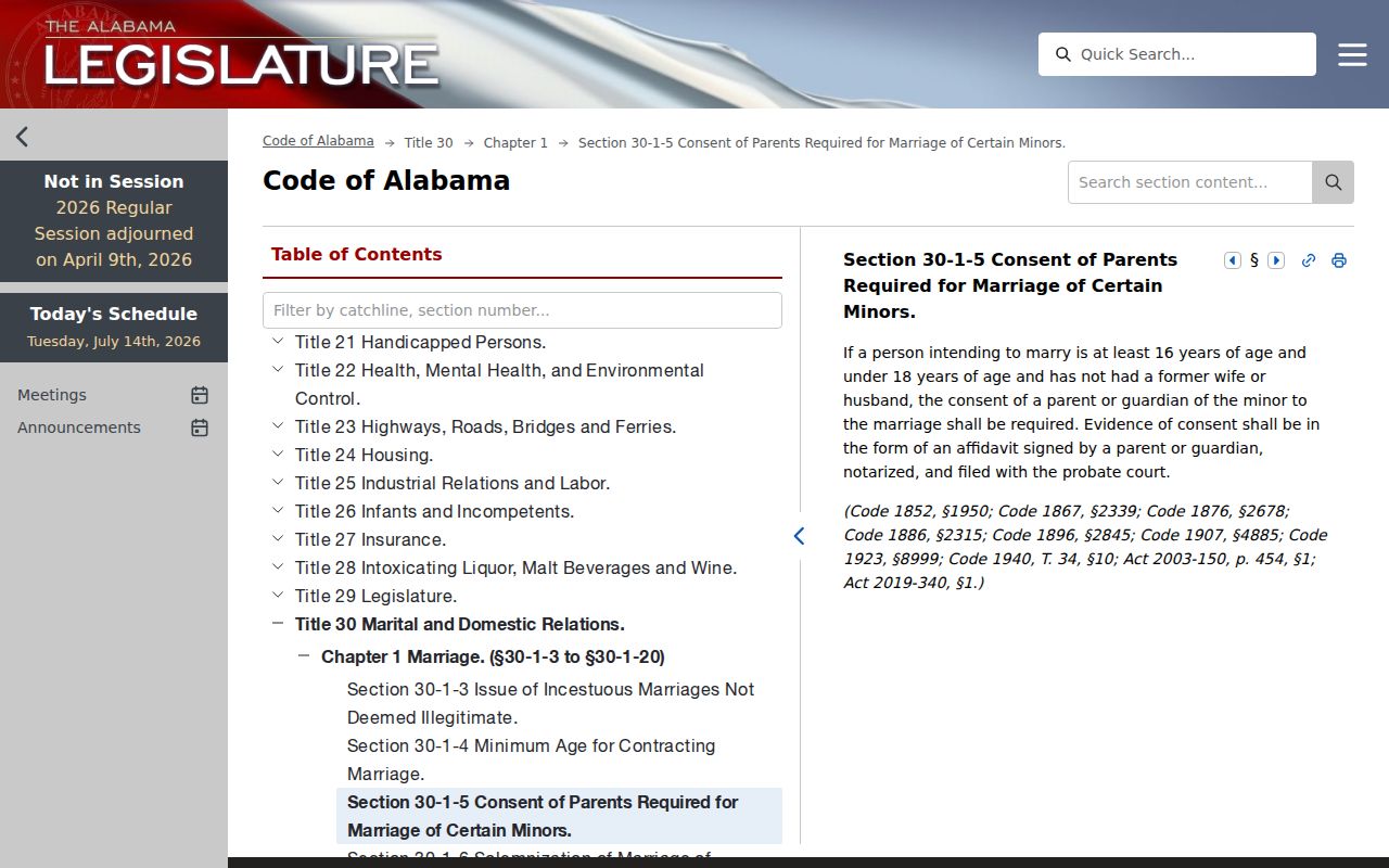 Crenshaw County marriage records Alabama marriage certificate statute